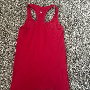Lululemon Red Tank Top